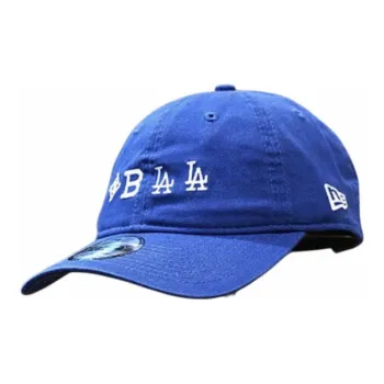 New Era Cotton Baseball Caps Unisex Blue