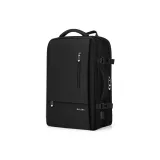 Black, Expandable Version/3 Compartments[with Raincoat]