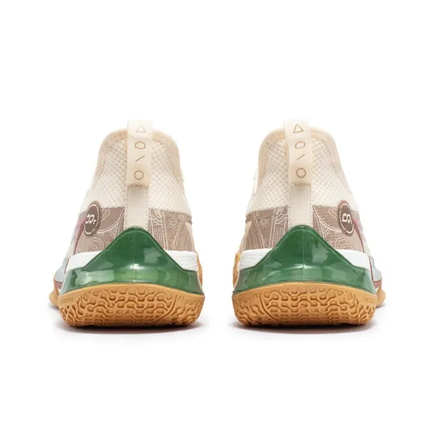 361° Big 3 Future Basketball Shoes Men Low Top Parchment-3