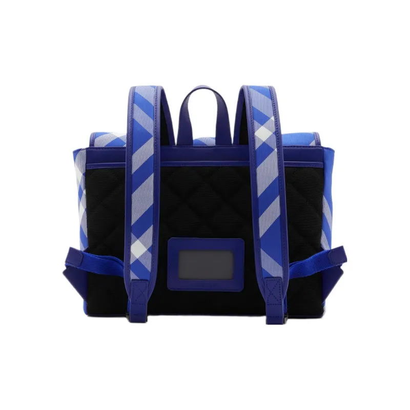 Burberry Polyamide Backpack Kids' Knight Blue-5