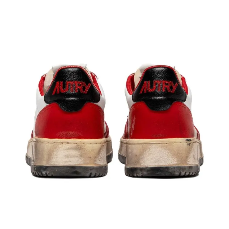 AUTRY Medalist Super Vintage Leather Sneakers-3