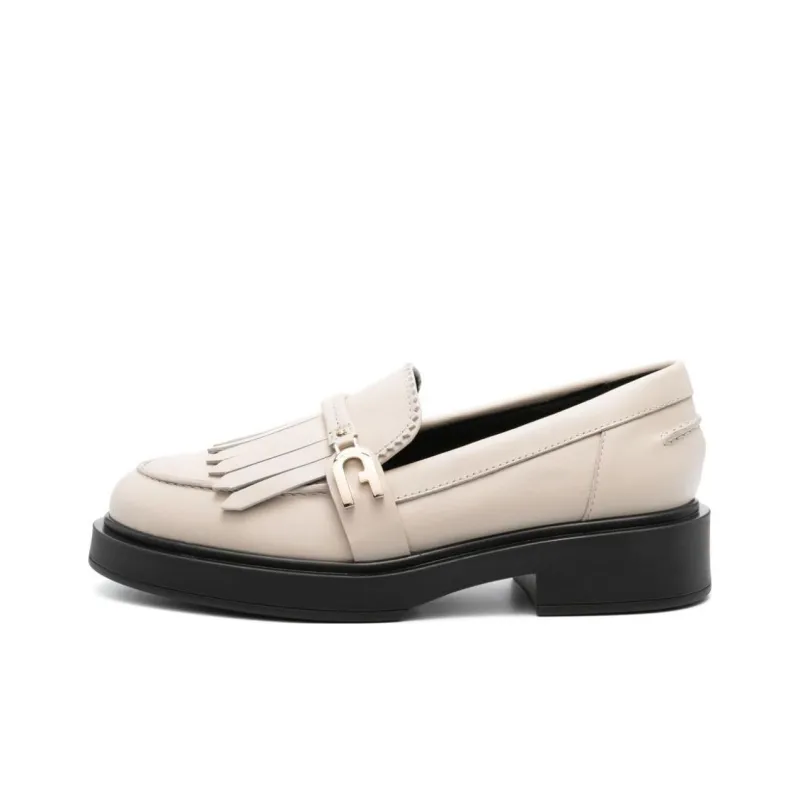 Furla Legacy Loafers 2cm Women's Ecru-0
