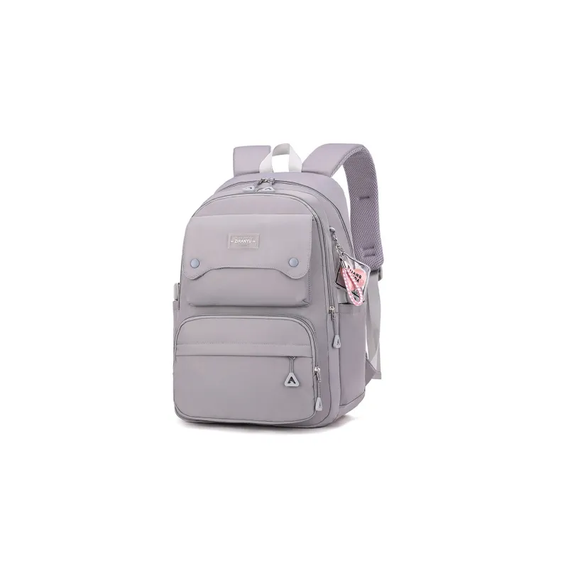 Natural Fish Nylon Backpacks Regular Unisex Blue/Purple/Black/Pink/Gray/Yellow-8
