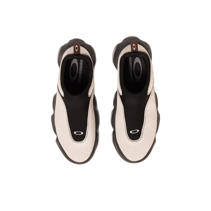 Oakley Factory Team Flesh Slip Resistant Low Top Casual Shoes Unisex Beige Black-2