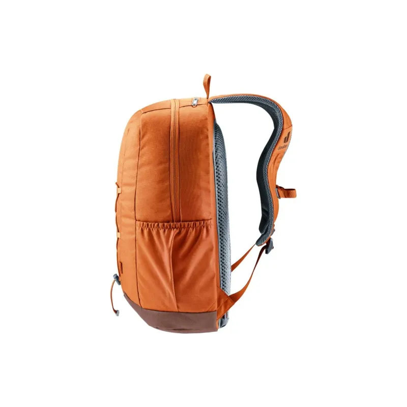DEUTER Recycled Polyester Backpack Unisex Chestnut Silhouette-3