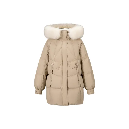 XIANGYING Down Jackets Women's