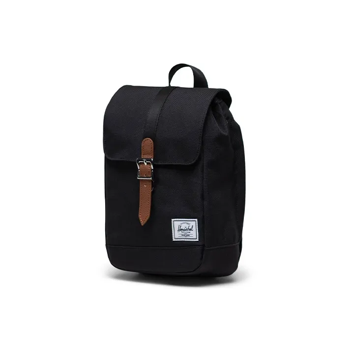 Herschel Recycled Material Crossbody Bags Sling Bags Small Size Unisex Black-1
