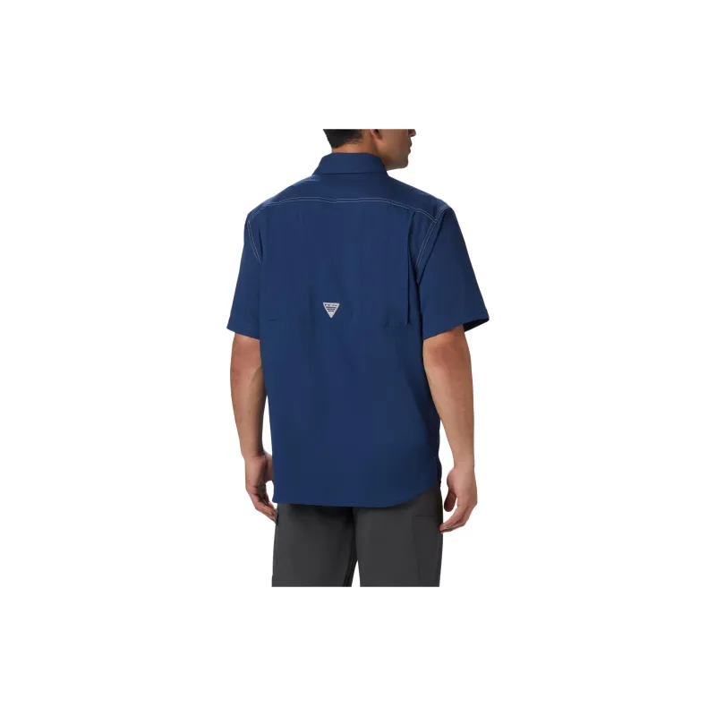 Columbia PFG Low Drag Offshore™ Shirt Men's Denim Blue-1