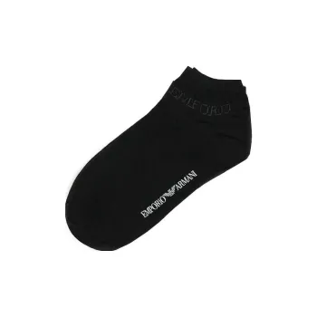 EMPORIO ARMANI FW23 Ankle Socks Unisex 1 Pack Black