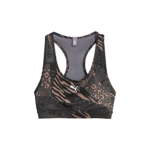 PUMA Brassière De Sport Imprimée 4Keeps Bra Women's Black