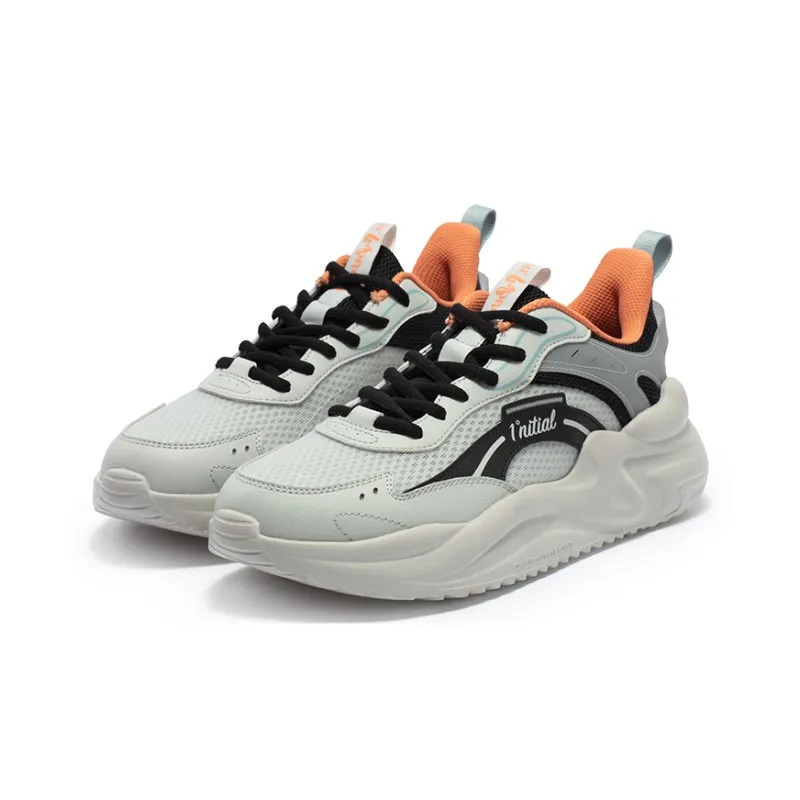 361° Yunshu 3 Cushioning, Slip Resistant, And Abrasion Resistant Low Top Casual Shoes Men's Photon Gray-2