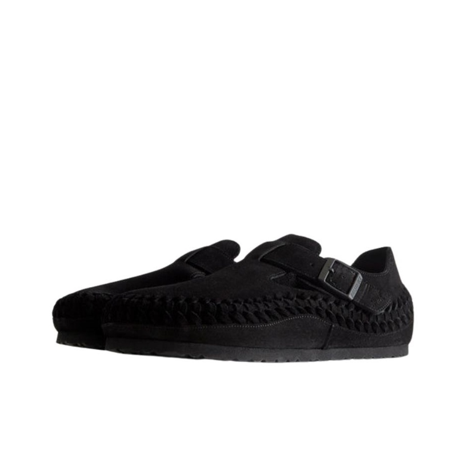 Birkenstock London Braided Kith Black - POIZON