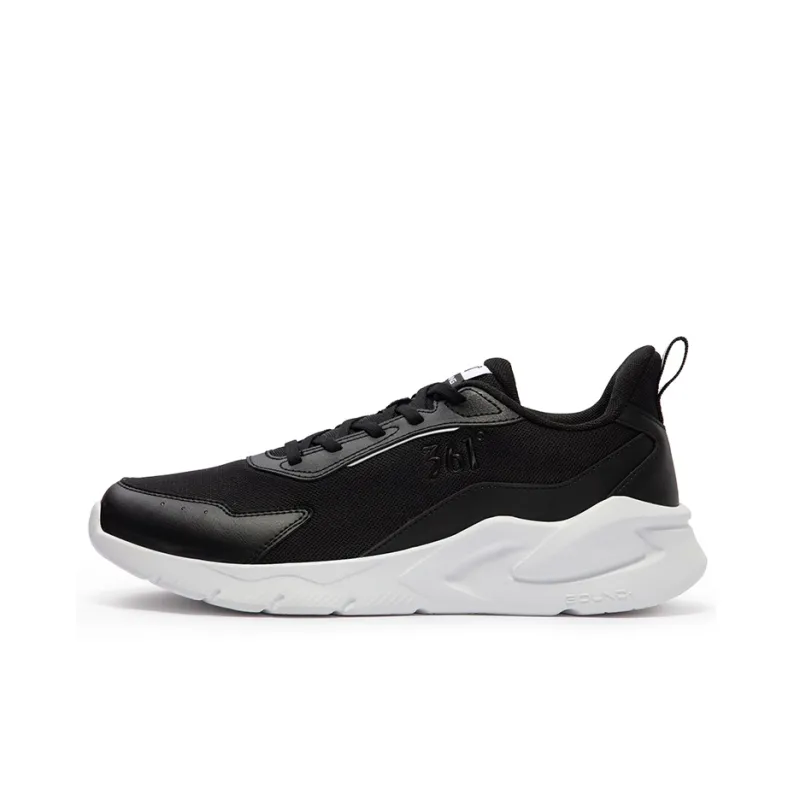 361° Blade 2.0 Cushioning, Slip Resistant, And Abrasion Resistant Low Top Running Shoes Men's Black White-0