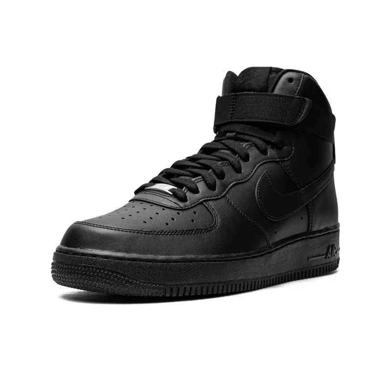 Nike Air Force 1 High 07 Triple Black-2
