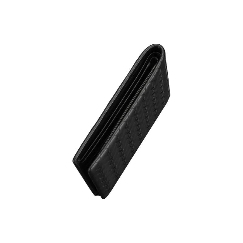 FAIRWHALE Top Grain Cow Leather Wallet Regular Men's Black-4