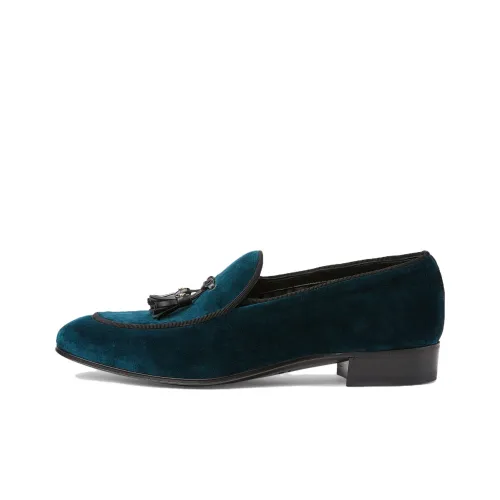 GUCCI Loafers Men Blue