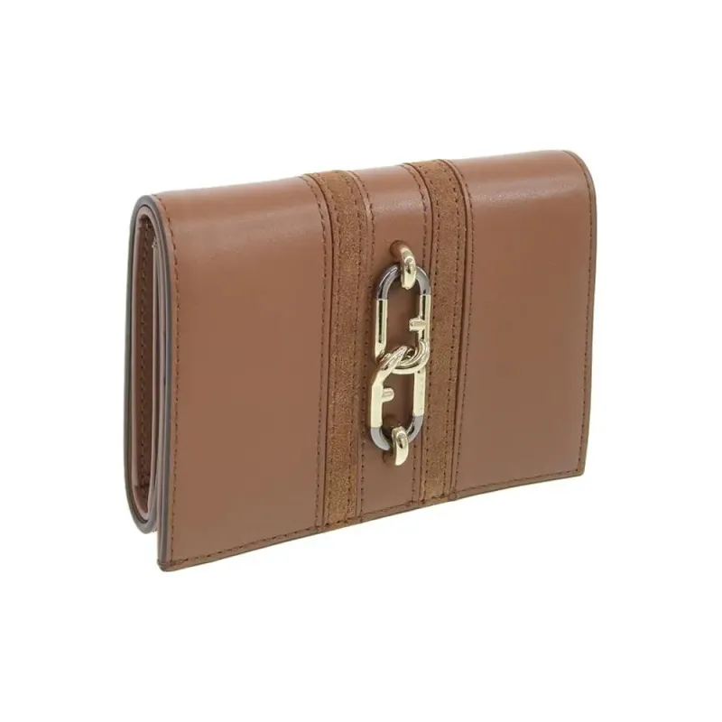 Furla Sirena Collection Leather Wallet Women's Brown-1