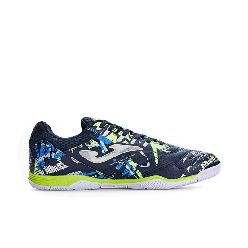Joma IC/IN Anti Slip Wear Resistant Soccer Shoes Men's Blue Colorful-1