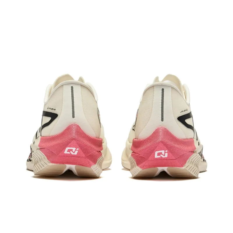 Erke Zhijing 2.0 Cushioning Wear-Resistant Low-Top Running Shoes Men's Pink Cheetah-6
