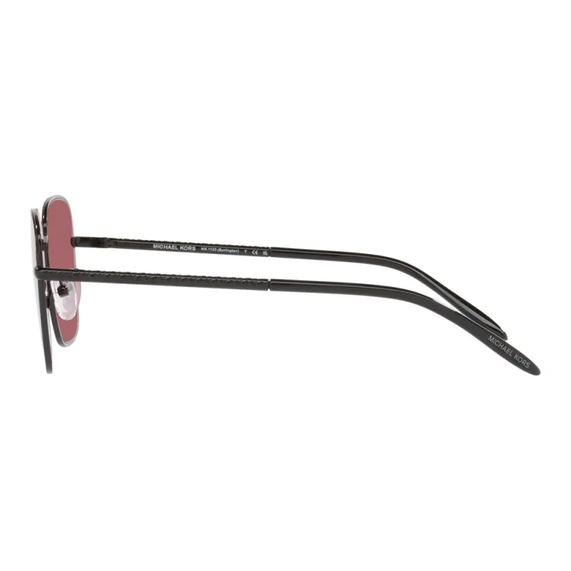 MICHAEL KORS Metal Square Sunglasses Men's Black-3