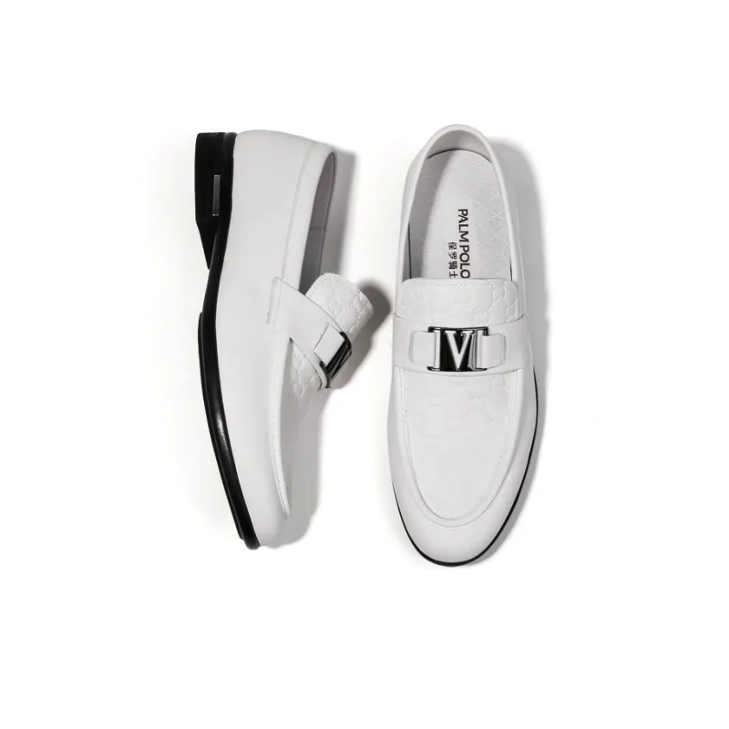 PALMPOLO Loafers Men White/Black-3