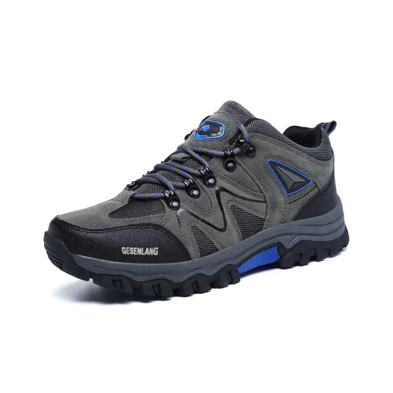 GESENLANG Low Top Outdoor Shoes Men's Gray-2