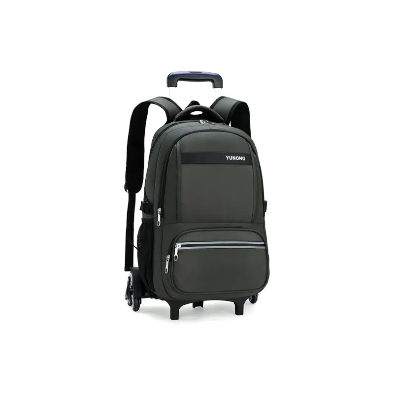 Natural Fish Oxford Backpack Regular Men's Black/Green/Blue-2