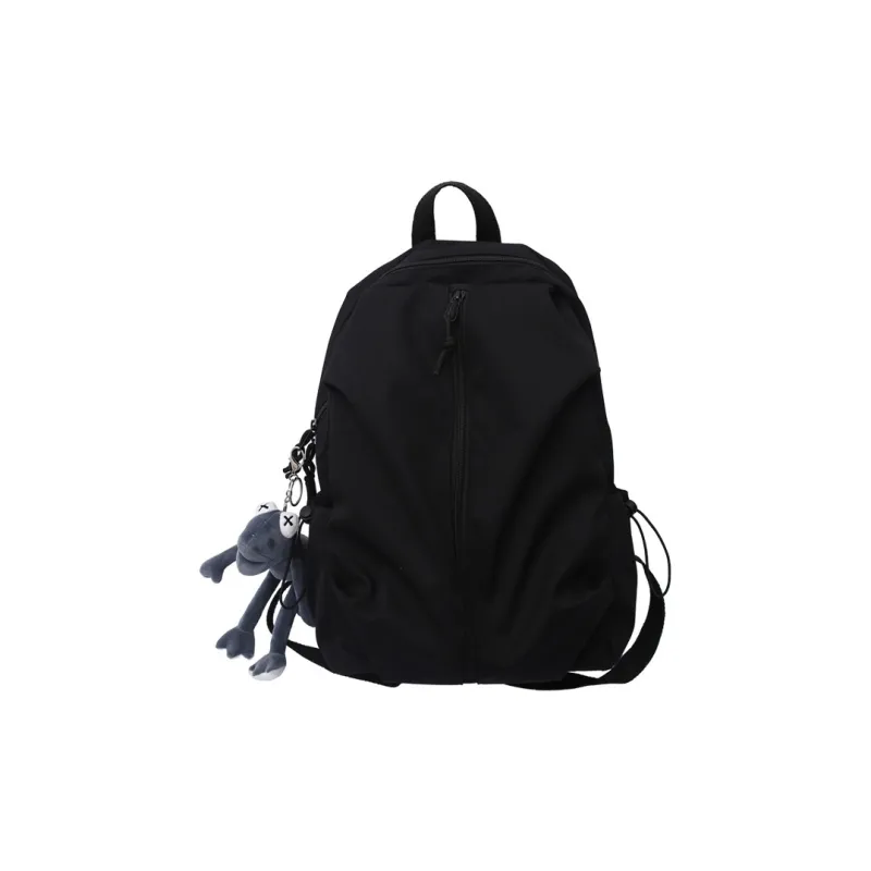 ALNI BITTON Nylon Backpack Men's White/Black-6