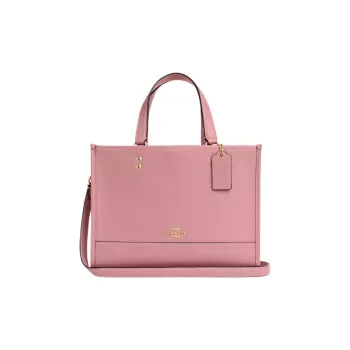 COACH Dempsey Cow Leather Tote Bag Shopping Bag Handbag Shoulder Bag Crossbody Bag Large Size Women's Pink