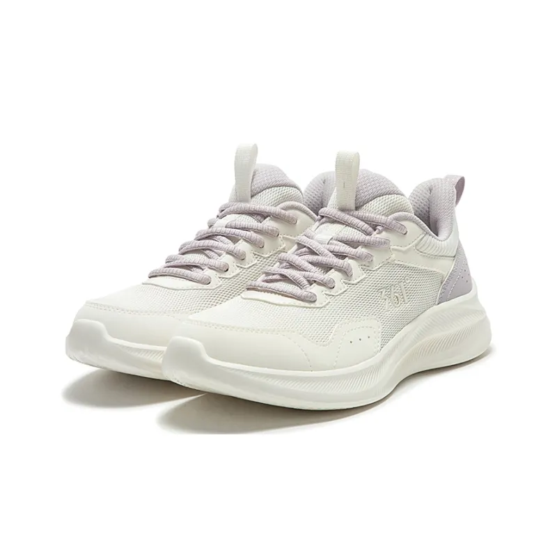 361° Blade 2.0 Cushioned Slip Resistant Low Top Cushioning Outsole Sprint Running Shoes Women's White Purple-2