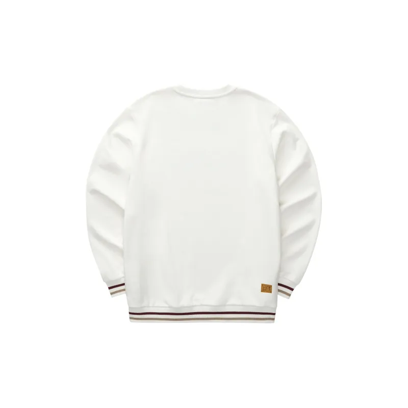 Skechers New Year Sweatshirt Unisex Marshmallow White-1