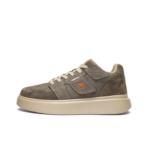 Kinglake Skateboard Shoes Men Low-Top Khaki