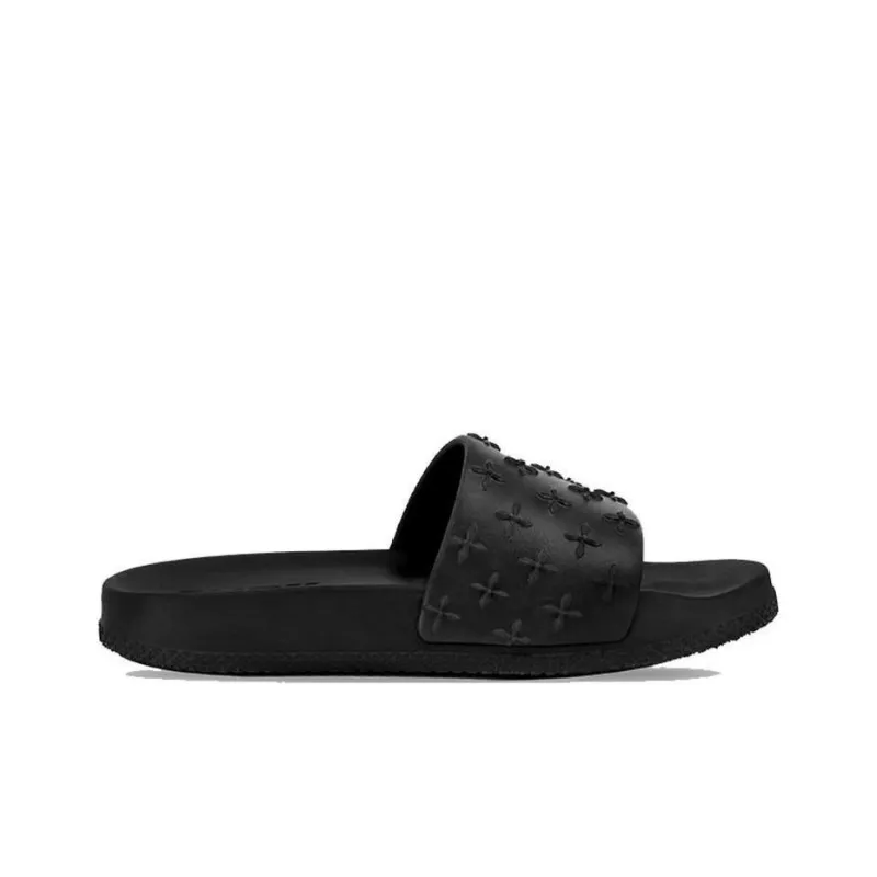 SMFK Totem Slide Slippers Women's Midnight Black-1