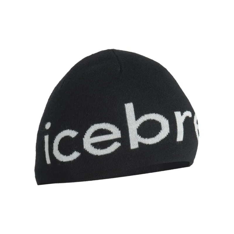 ICEBREAKER Merino Wool Organic Cotton Beanies Women's Black-0