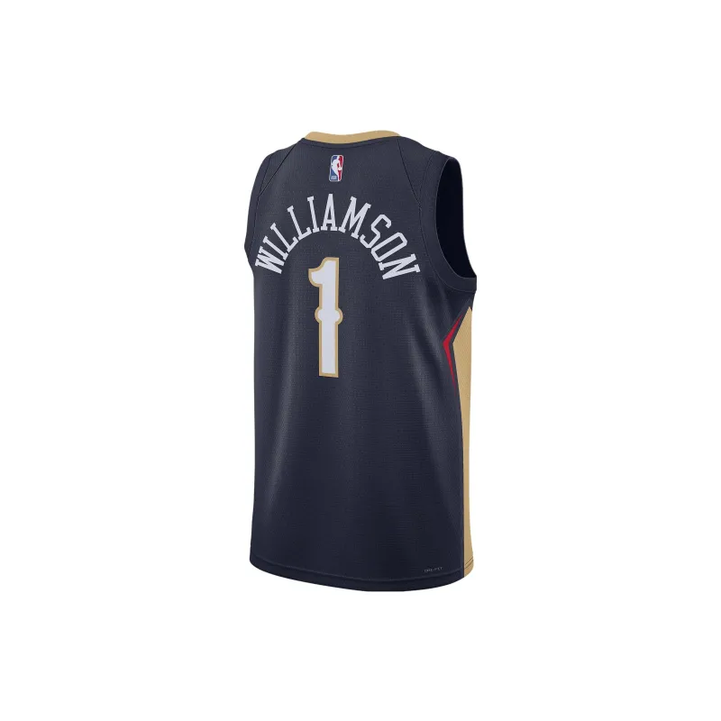 Nike Nike X NBA Basketball Jerseys Unisex Navy Blue-1