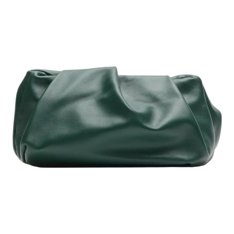 Burberry Lambskin Clutch Women's Vine Green-2