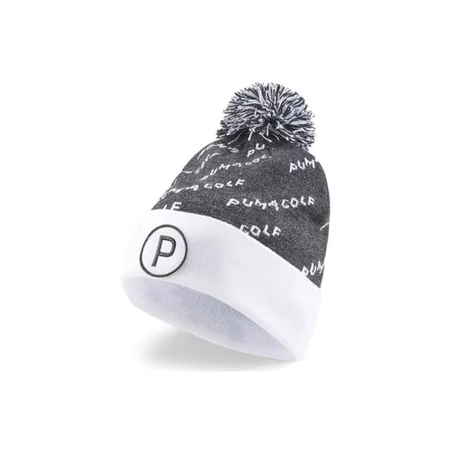 PUMA Acrylic Polypropylene Beanies Men's Blue/Black
