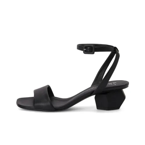 Giuseppe Zanotti Rozalie Strap Block heel asfalto 0BU85 Women's