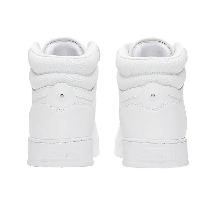 Champion 1919 Trainer Woof Woof Shoes High Top Skateboard Shoes Women's White-3
