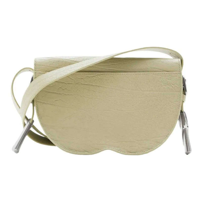 Burberry Grain Calfskin Shoulder Bag, Crossbody Bag Women's Hunter Beige-2