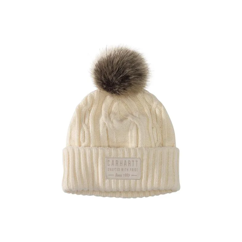 Carhartt Acrylic Beanies Women's White-0
