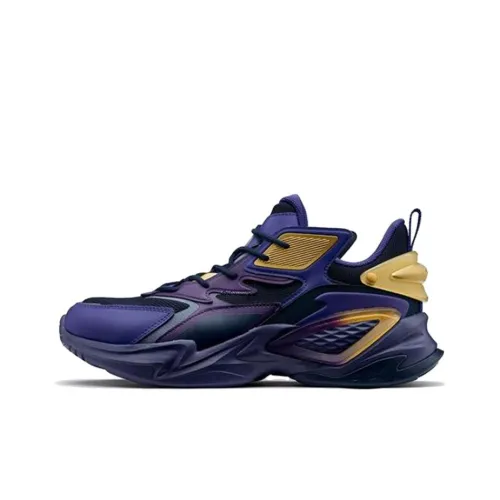 361° NFO Casual Shoes Men Low-Top Black/Purple