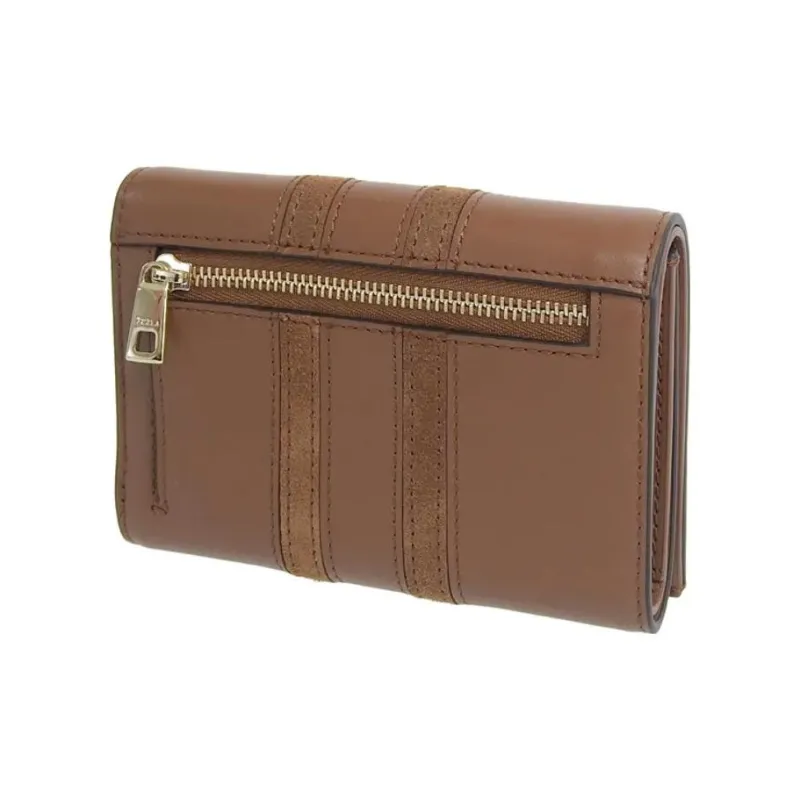 Furla Sirena Collection Leather Wallet Women's Brown-4