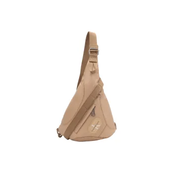 CALVIN KLEIN Fabric Sling Bag Men's Khaki