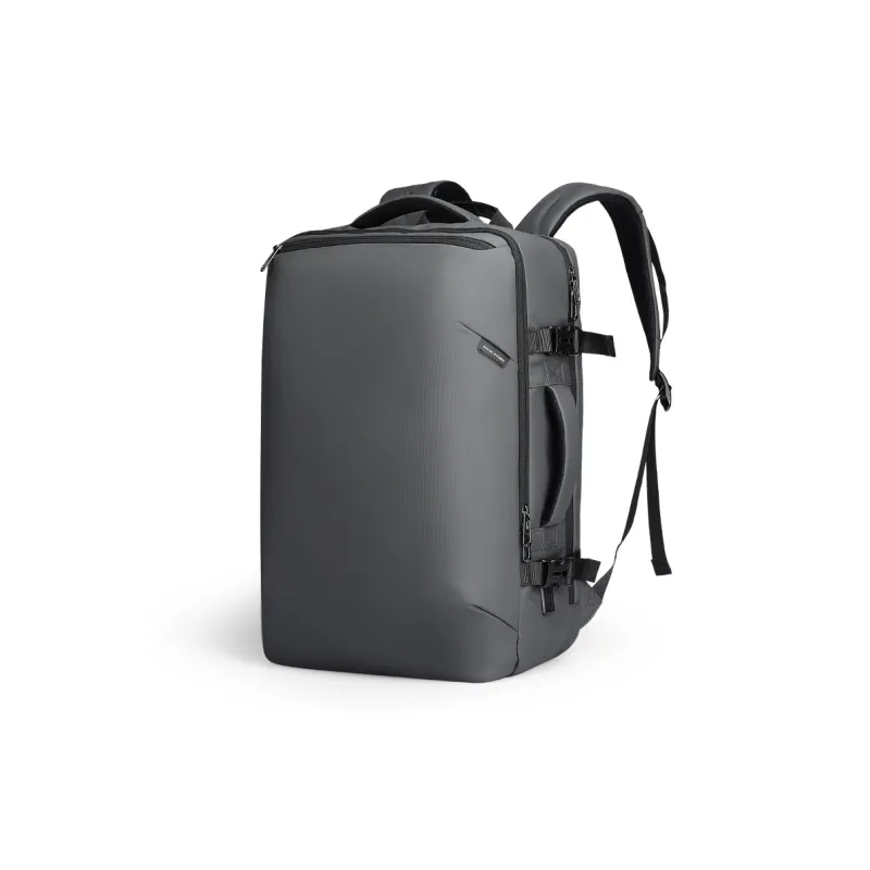 MARK RYDEN Oxford Casual Backpack Large Size Men's Elegant Black/Graphite Gray-3