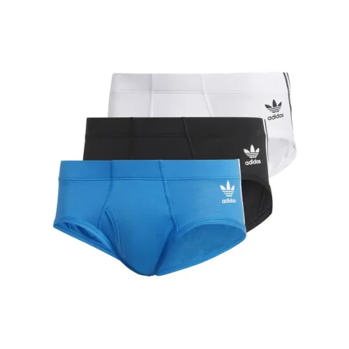 Adidas Originals COMFORT FLEX COTTON 3 STRIPES BRIEFS Underpants Men's 3 Pack