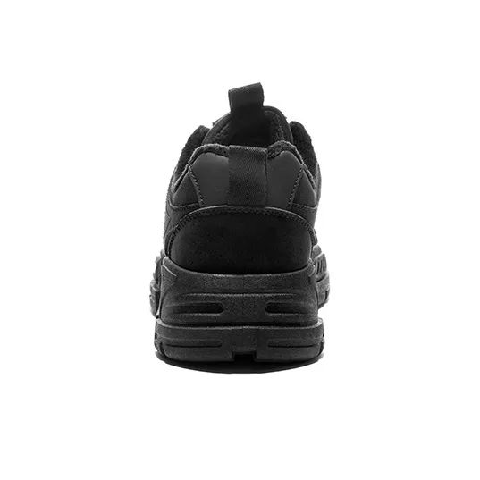Warrior Wear Resistant Water Resistant And Warm Low Top Outdoor Shoes Men's Black-3