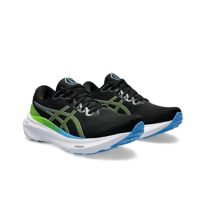 Asics Gel Kayano 30 Black Electric Lime-2