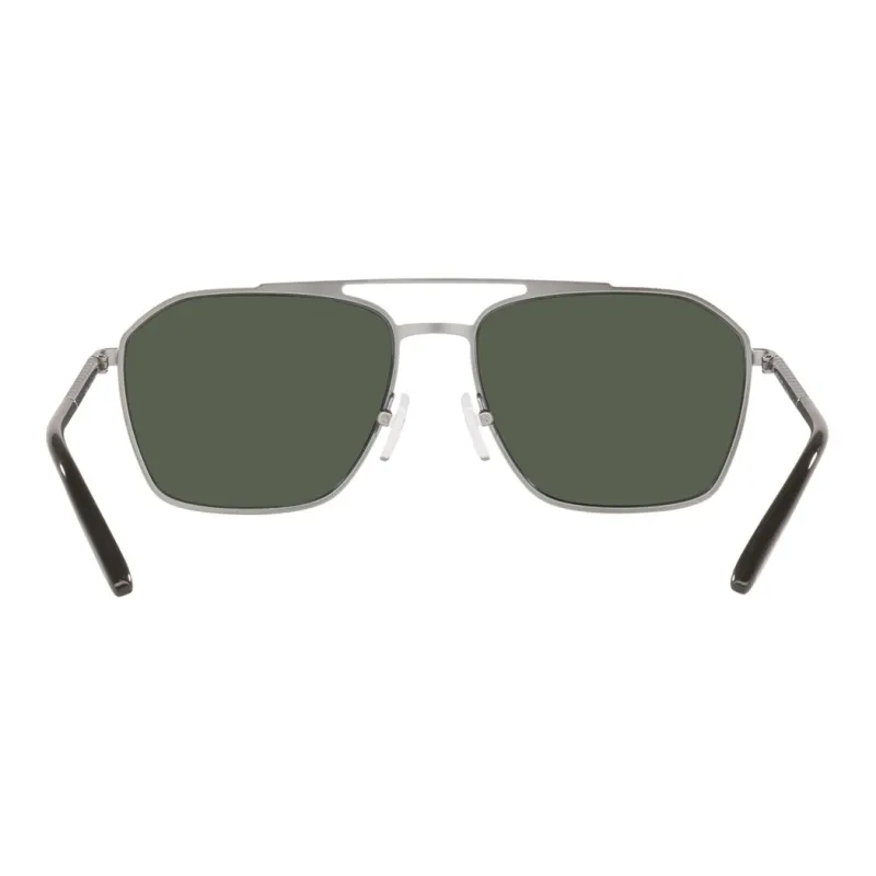 MICHAEL KORS Metal Aviator Sunglasses Men's Silver-3