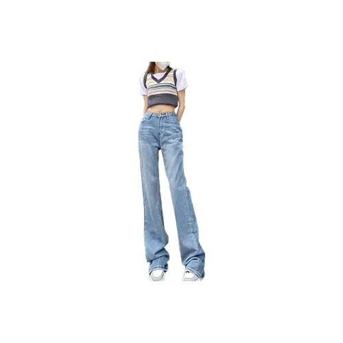 Jenna Chun Jeans Women's Light Blue